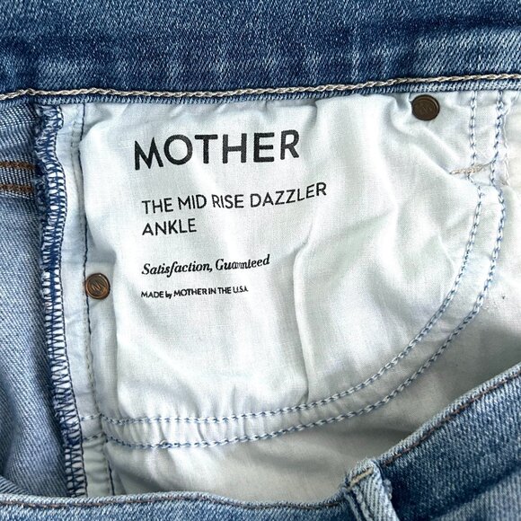 Mother The Mid Rise Dazzler Ankle Satisfaction Guaranteed Size 32 - Picture 10 of 15